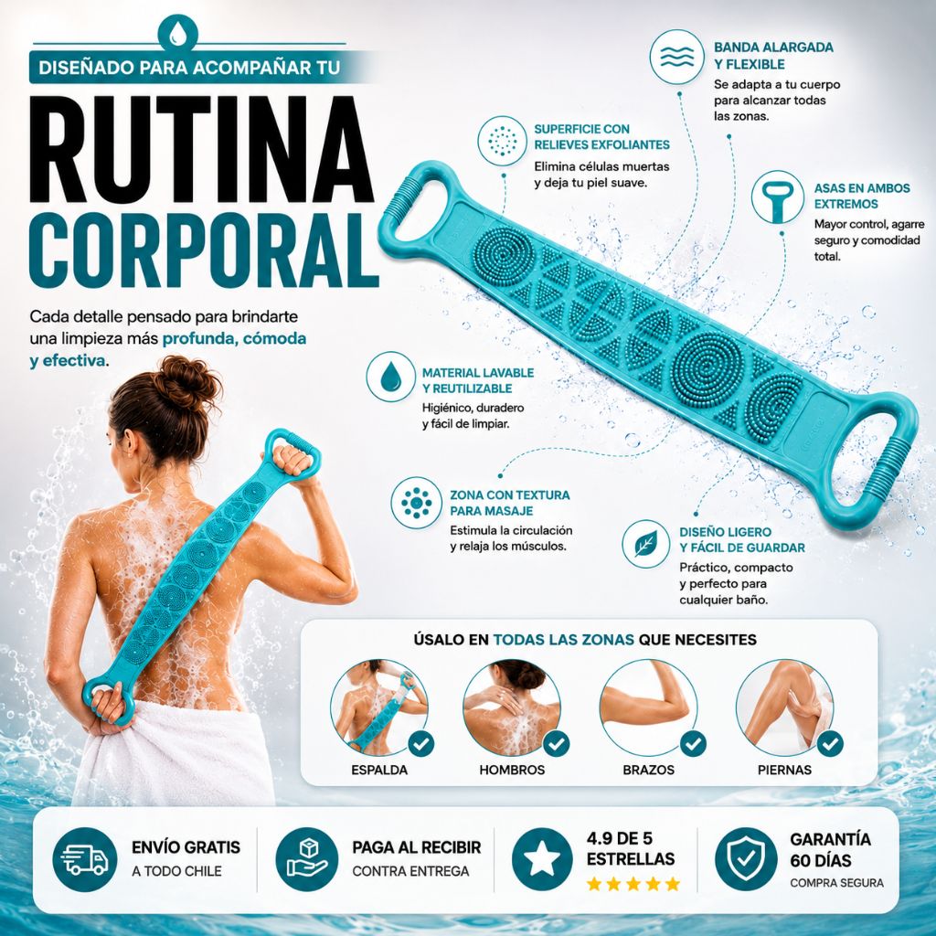 Exfoliante Corporal de Espalda