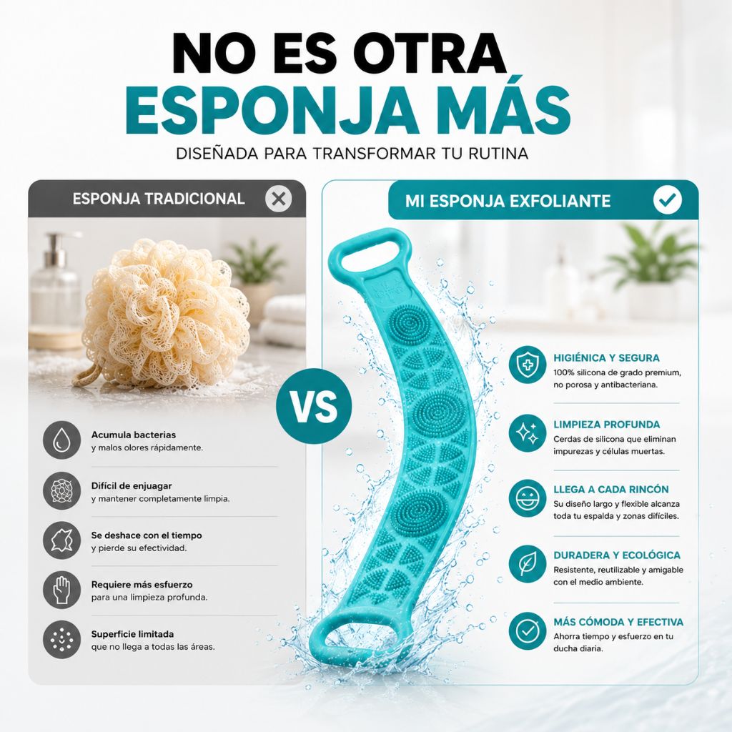 Exfoliante Corporal de Espalda