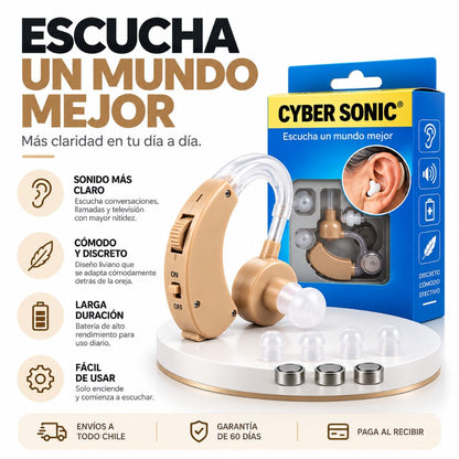 Audífono Auditivo para Sordera – Amplificador de Sonido