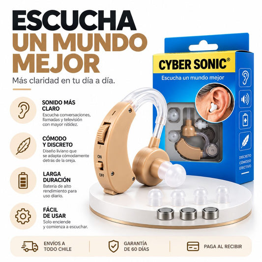 Audífono Auditivo para Sordera – Amplificador de Sonido